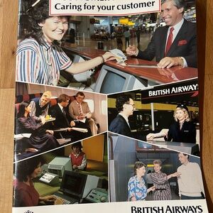 British Airways Promotional Poster